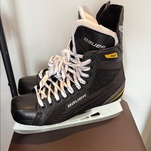 Bauer Black and Yellow Hockey Skates